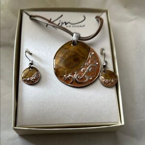 Kim Rogers Gold and Silver Necklace